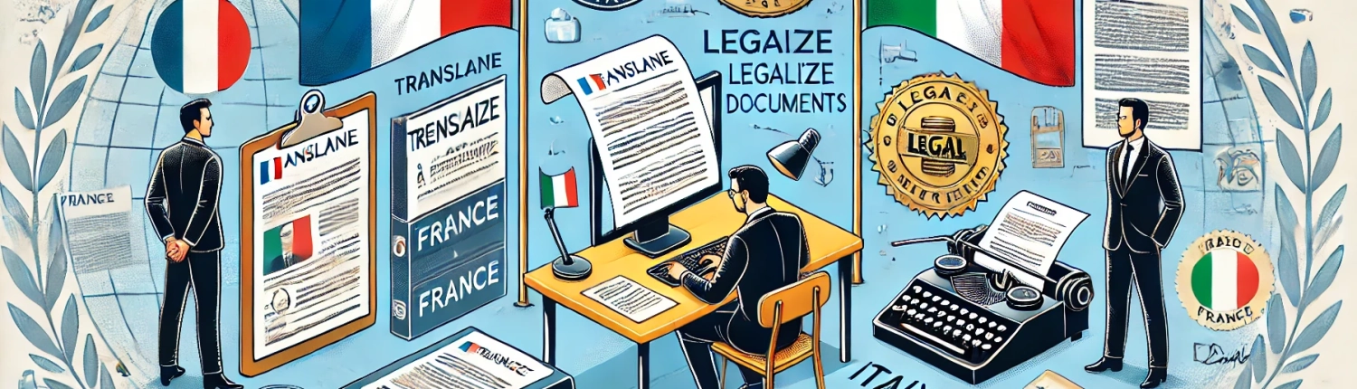 La Lingua Francese in Italia: Traduzioni Legalizzate Francese - Italiano e Viceversa